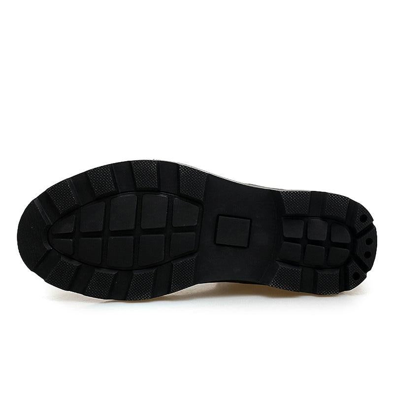 Black Warm Winter Men Boots