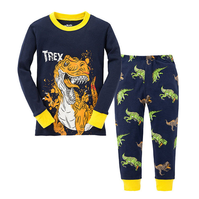 New Fashion Boys Motorcycle Pajamas For Kids