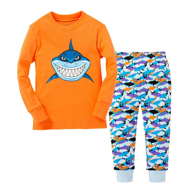 New Fashion Boys Motorcycle Pajamas For Kids