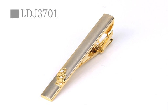 Ceremony Metal Gold Tie Clip - Shopeasywear