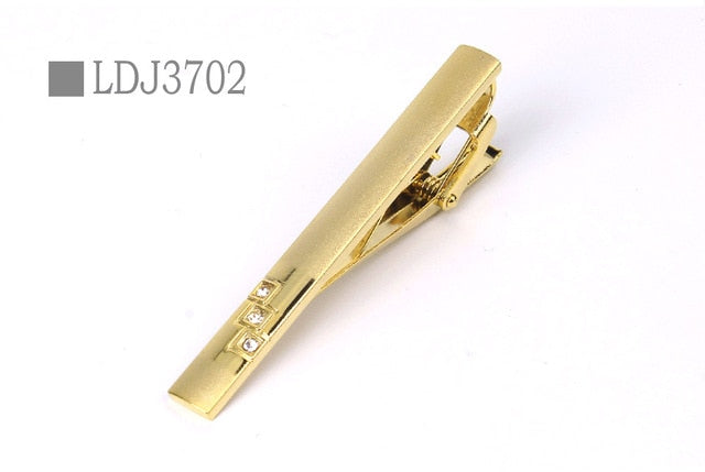 Ceremony Metal Gold Tie Clip - Shopeasywear