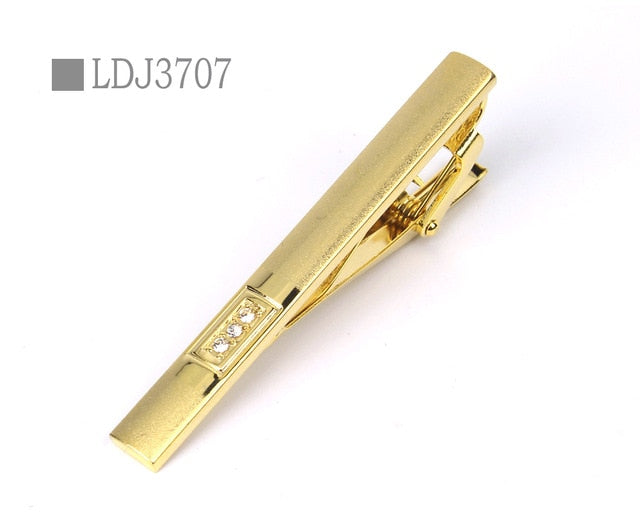 Ceremony Metal Gold Tie Clip - Shopeasywear
