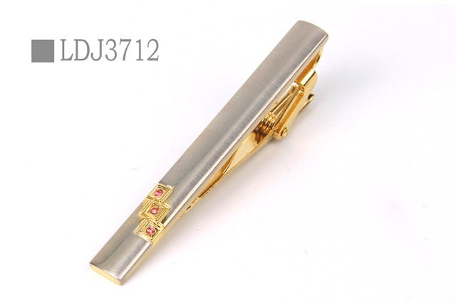 Ceremony Metal Gold Tie Clip - Shopeasywear