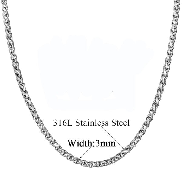 Stainless Steel Gold Necklace