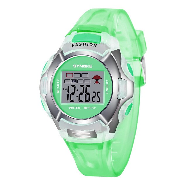 Plastic Kids Alarm Date Casual Watch - Shopeasywear
