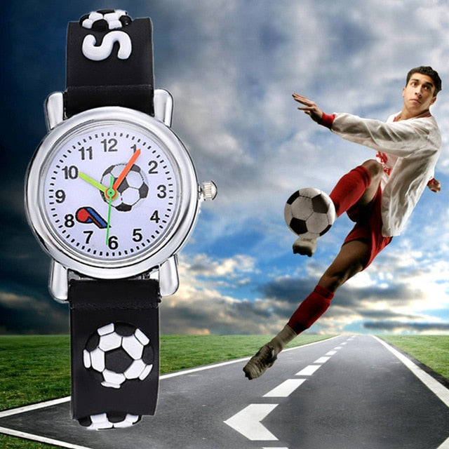 Football Silicone Kids Watches - Shopeasywear