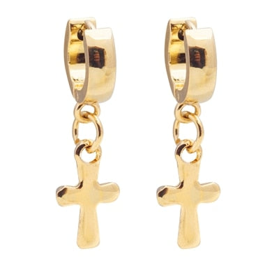 Geometric Stainless Steel Earrings - Shopeasywear