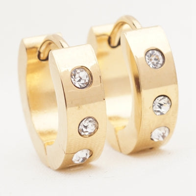 Geometric Stainless Steel Earrings - Shopeasywear