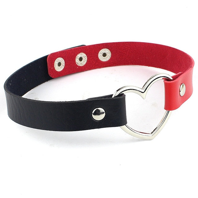 Big Heart Choker Necklace