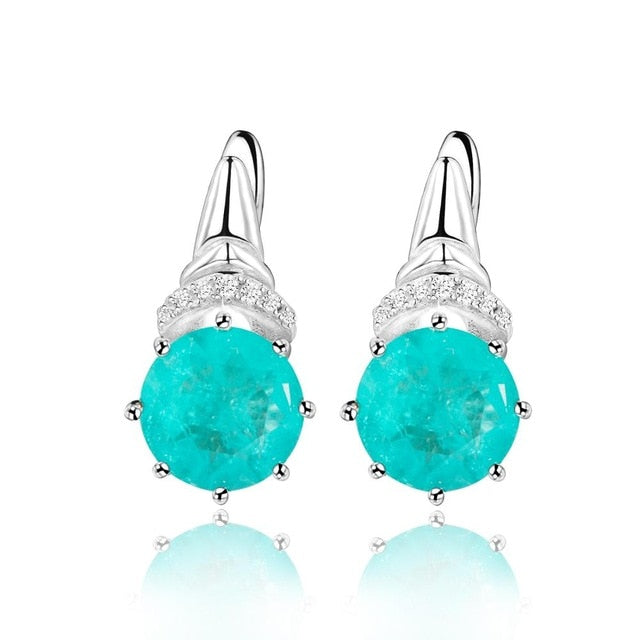 Gemstone Clip Earrings for Women - Shopeasywear
