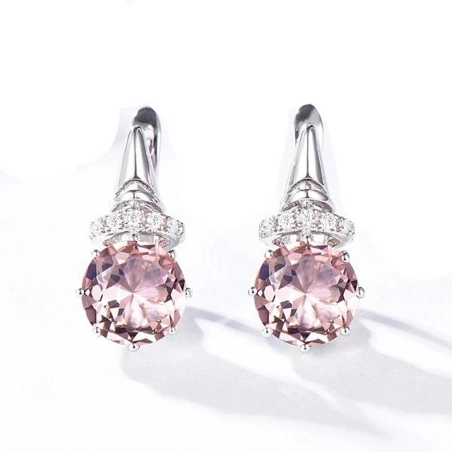 Gemstone Clip Earrings for Women - Shopeasywear