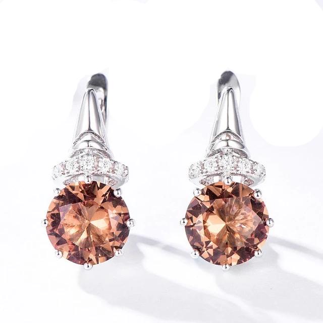 Gemstone Clip Earrings for Women - Shopeasywear