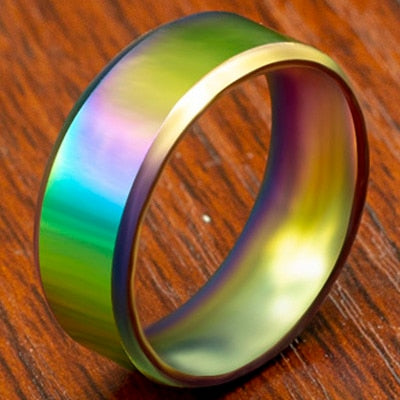 8mm Stainless Steel Ring