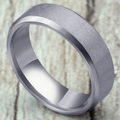 8mm Stainless Steel Ring