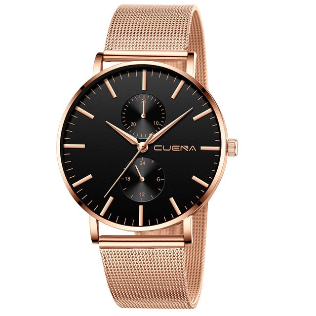 3bar Ladies Watch With Crystals - Shopeasywear