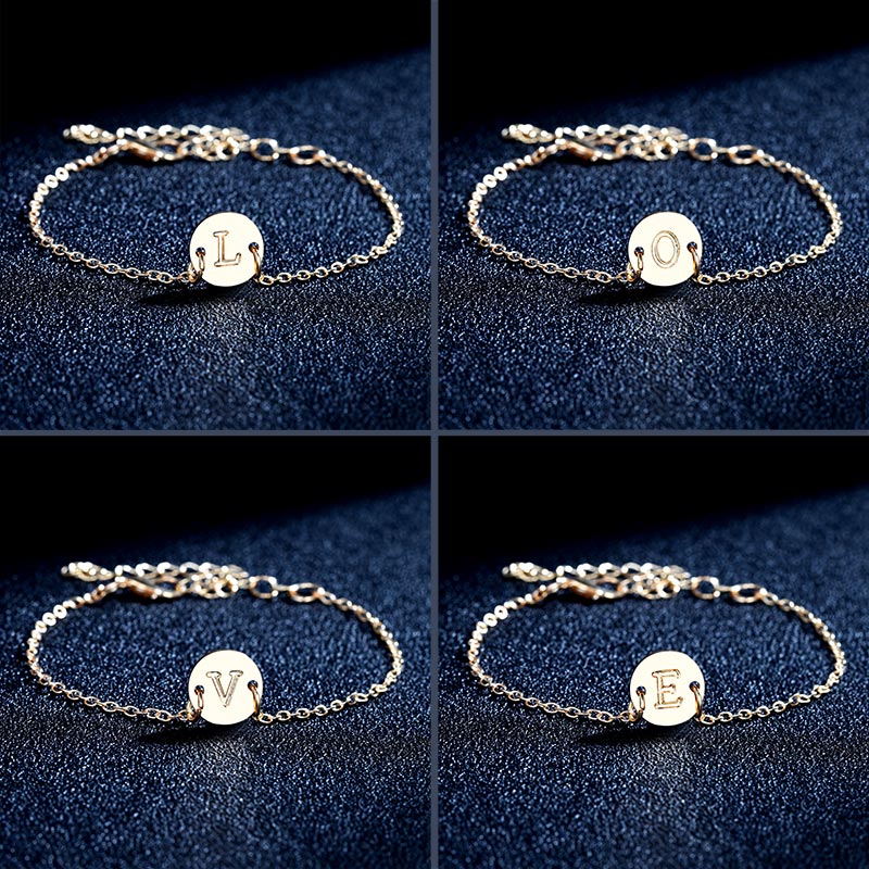 26 Alphabet Charm Bracelet