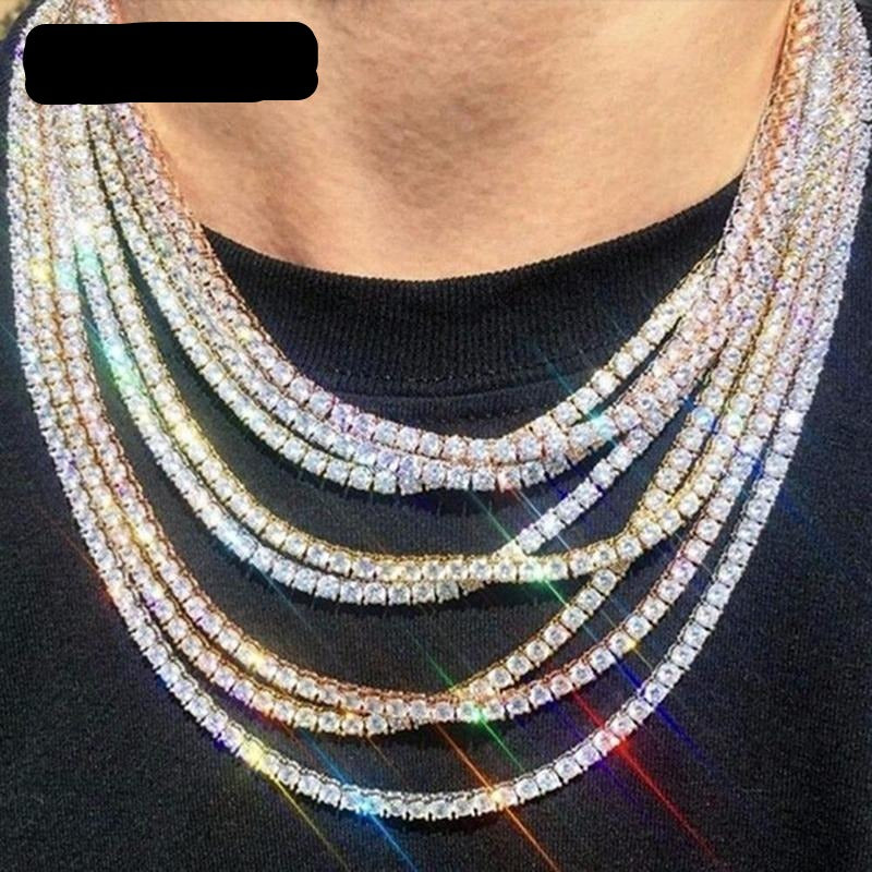 Men Hip Hop Single Layer Necklace - Shopeasywear