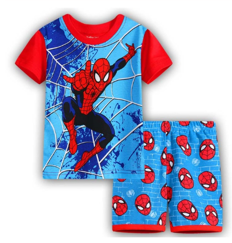 2 Pieces Cartoon Kids Pajamas Set