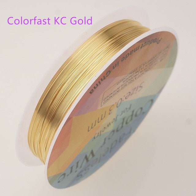 Colorfast Copper Wire For Bracelet Necklace - Shopeasywear