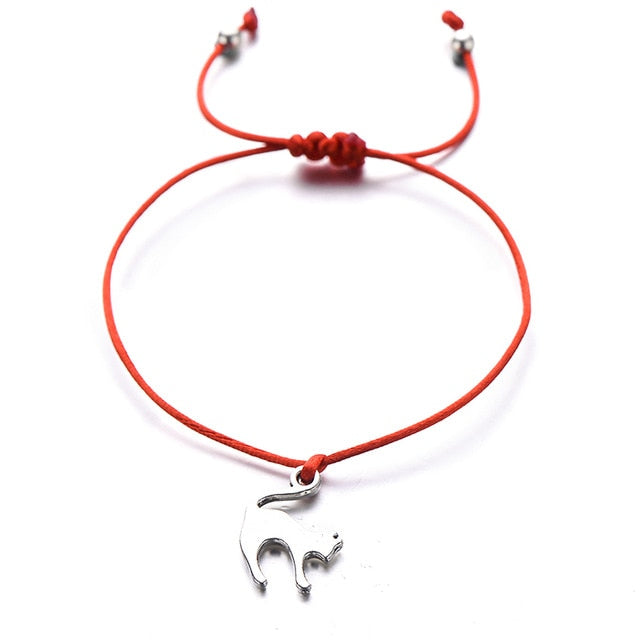 Animal Cat Charm Bracelet for Men Women Kids - Shopeasywear