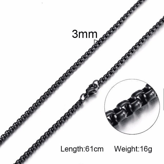 Men's Stainless Steel Thick Golden Link Chain - Shopeasywear