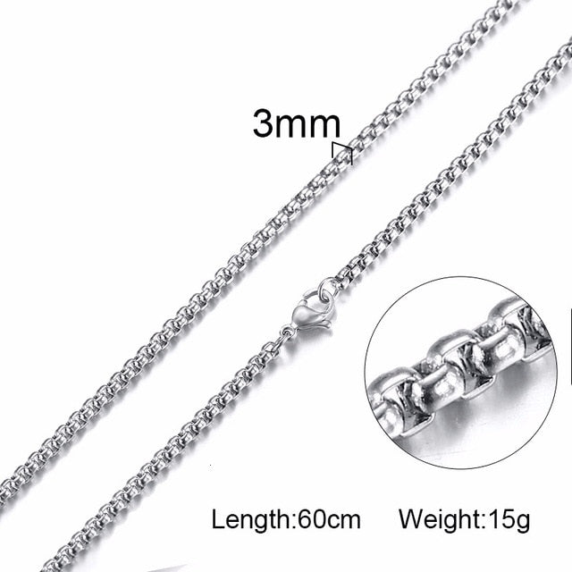 Men's Stainless Steel Thick Golden Link Chain - Shopeasywear