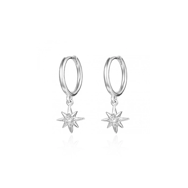 Huggies Circle Drop Earring - Shopeasywear