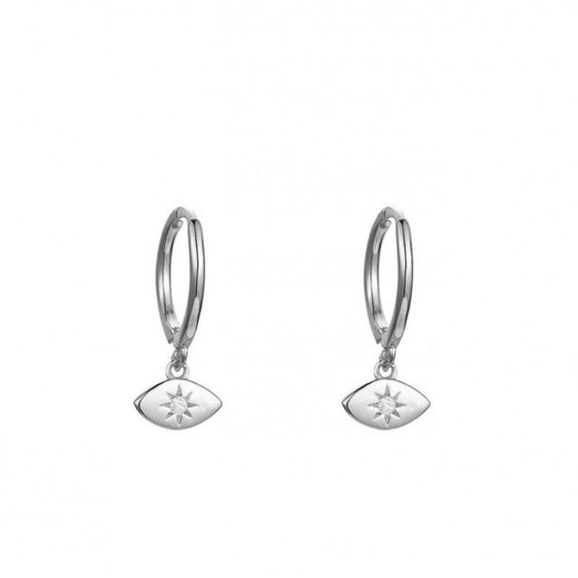 Huggies Circle Drop Earring - Shopeasywear