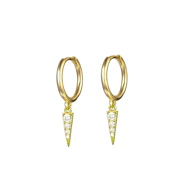 Huggies Circle Drop Earring - Shopeasywear