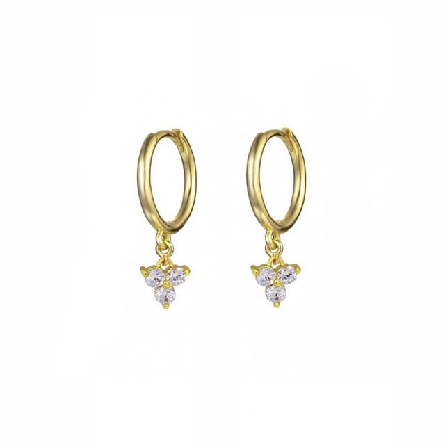 Huggies Circle Drop Earring - Shopeasywear