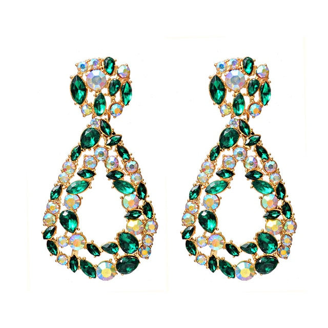 Hollowed-out Hanging Colorful Crystals - Shopeasywear