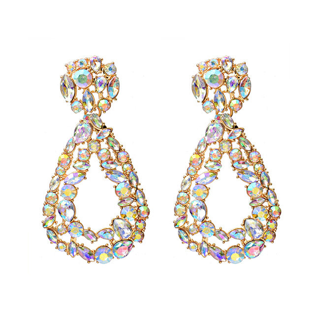 Hollowed-out Hanging Colorful Crystals - Shopeasywear