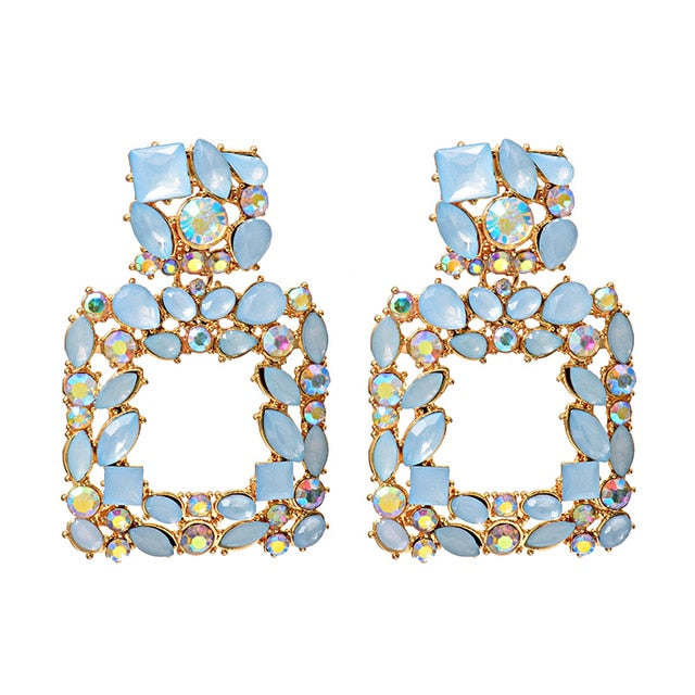 Hollowed-out Hanging Colorful Crystals - Shopeasywear