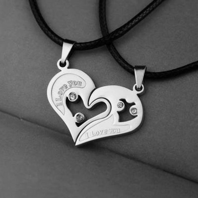 Heart Shape I Love You Necklace - Shopeasywear