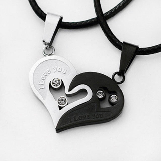 Heart Shape I Love You Necklace - Shopeasywear