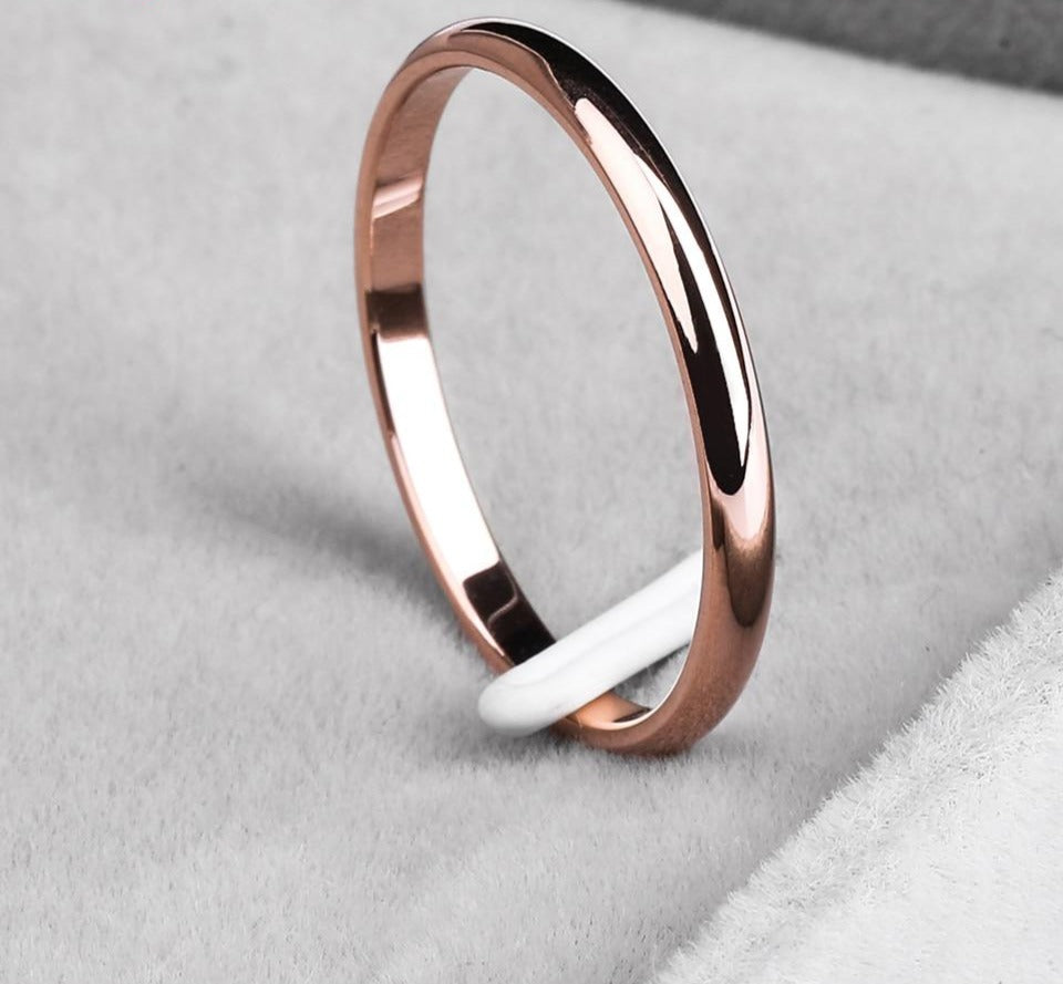Simple Wedding Couples Rings - Shopeasywear