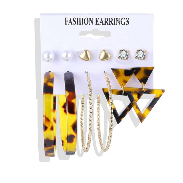 Fashion elegant pearl long earrings - Shopeasywear