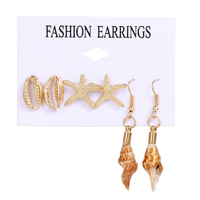 Fashion elegant pearl long earrings - Shopeasywear