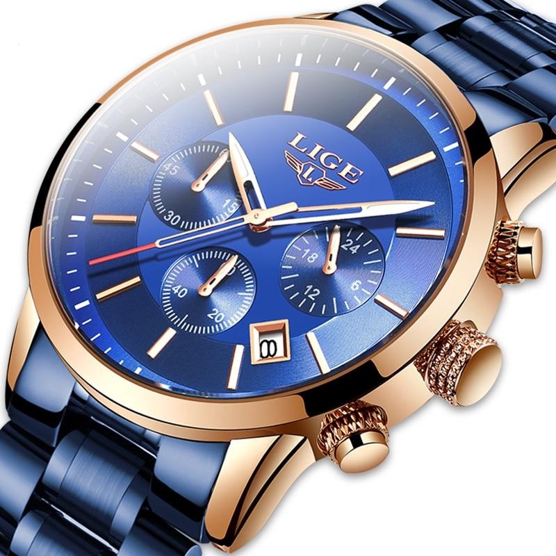 Full Steel Analog Quartz Watch - Shopeasywear