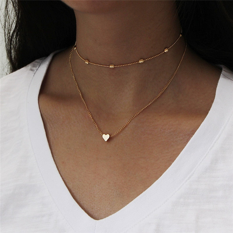 Female Clavicle Pendant Necklace - Shopeasywear