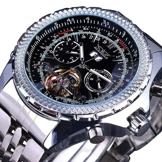 Flying Series Golden Mens Watch - Shopeasywear