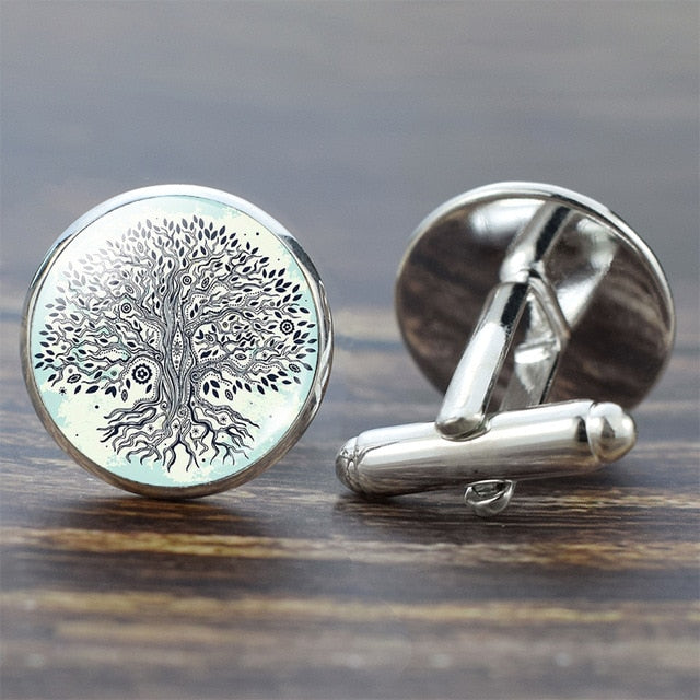 Tree of Life Cufflinks for Men - Shopeasywear