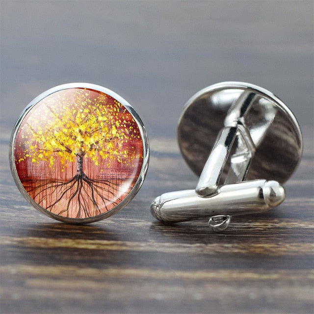Tree of Life Cufflinks for Men - Shopeasywear