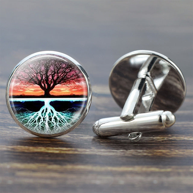 Tree of Life Cufflinks for Men - Shopeasywear