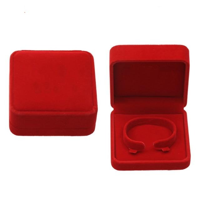 Red Velvet Ring Gift Box - Shopeasywear