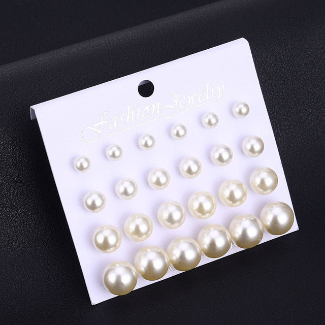 Trend Simulation Pearl Long Earrings - Shopeasywear