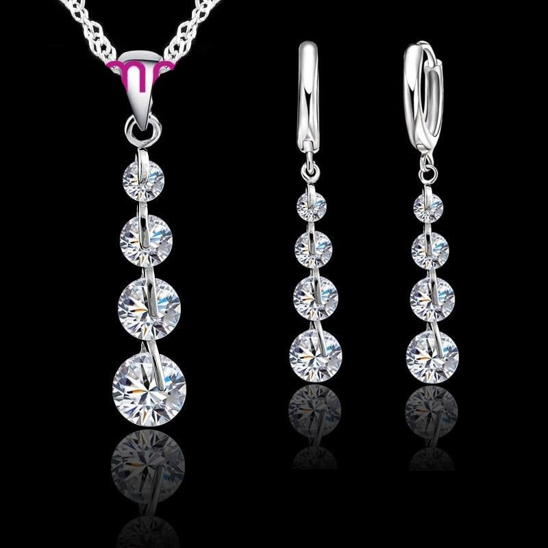 Pendant Necklace Jewelry Set For Women - Shopeasywear