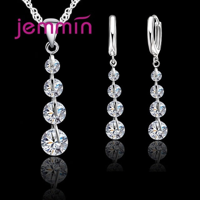 Pendant Necklace Jewelry Set For Women - Shopeasywear