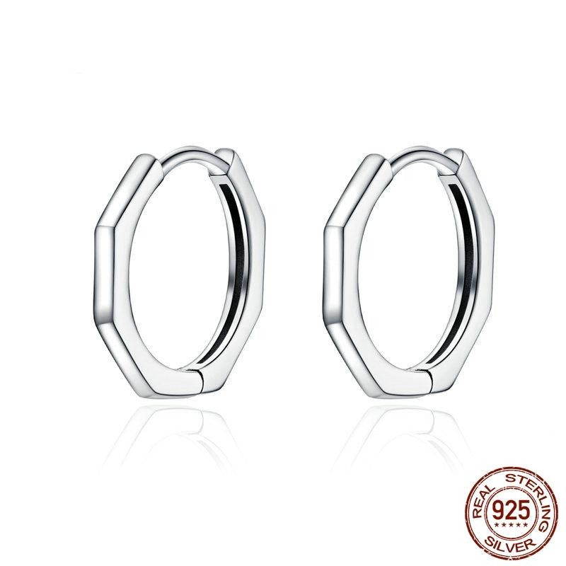 Geometric Hoop Earrings for Women - Shopeasywear