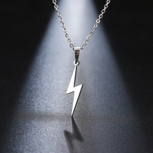 Lightning Pendants Stainless Steel - Shopeasywear